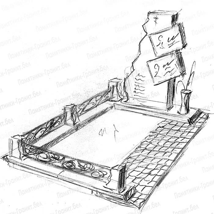 эскизы эксклюзивных памятников фото
