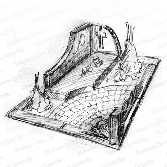эскизы эксклюзивных памятников фото