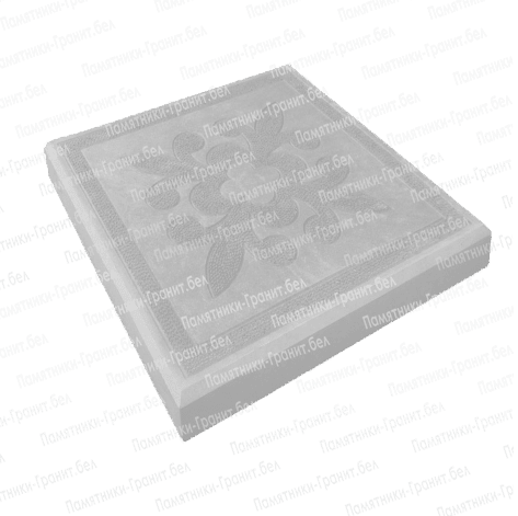 Укладка плитки на могилу Калинковичи фотография